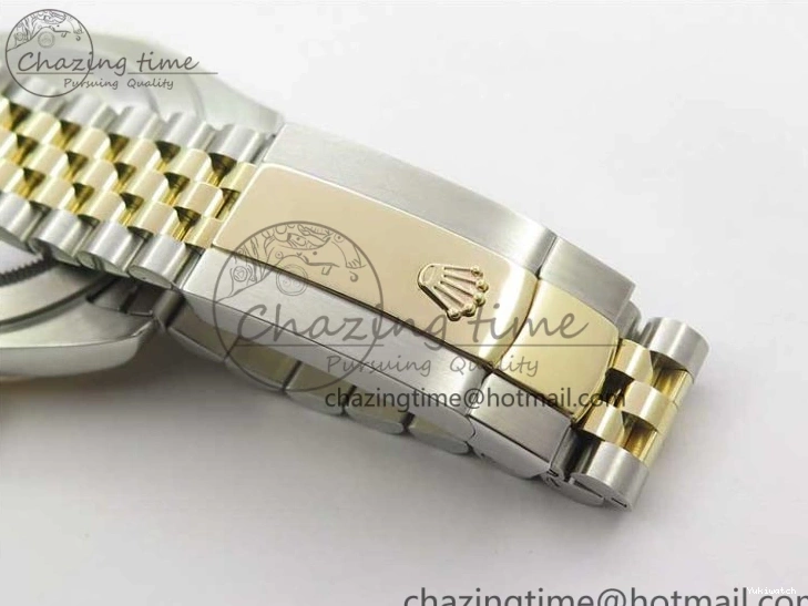 Best Bracelet Dial WWF Stick 126333 Edition 41 Makers YG Jubilee DateJust Wrapped Gold Wrapped SS SS A2836 on YG 0410